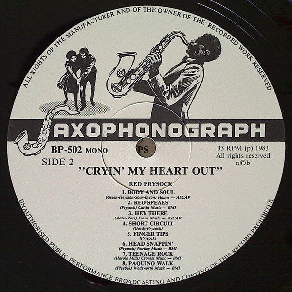 Red Prysock – Cryin' My Heart Out, image 5