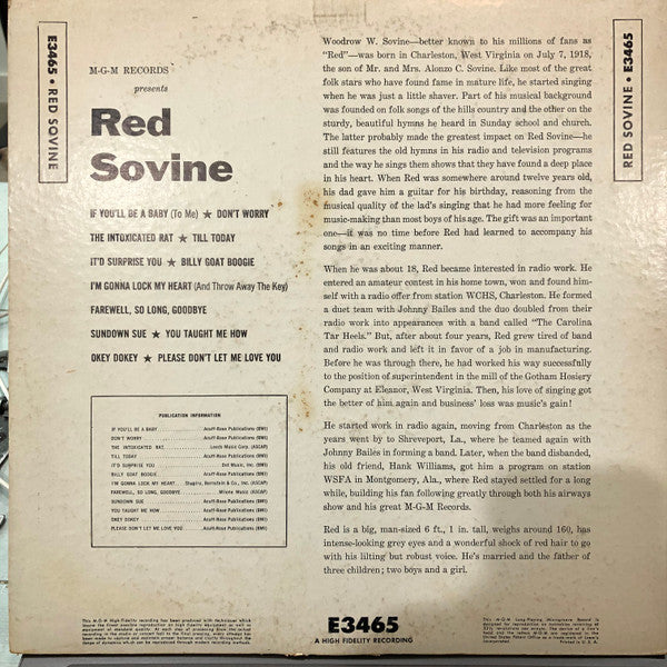 Red Sovine – Red Sovine, image 2