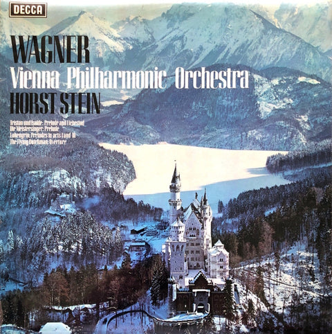 Front cover of Richard Wagner, Horst Stein Conducting Vienna Philharmonic Orchestra – Wagner: Overtures And Preludes, Decca, UK, 1974