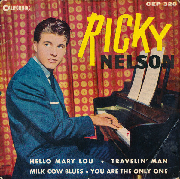 Front cover of Ricky Nelson – Hello Mary Lou, California, Sweden, 1961