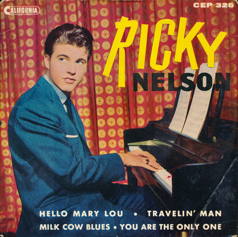 Front cover of Ricky Nelson – Hello Mary Lou, California, Sweden, 1961