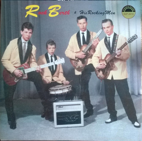 Front cover of Rock Berth & His Rocking Men, The Yellow Dynamites – Same, Dynamite Record, Sweden