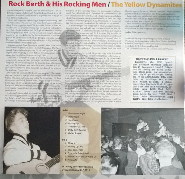 Rock Berth & His Rocking Men, The Yellow Dynamites – Same, image 2