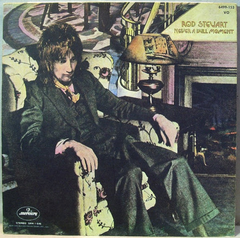 Front cover of Rod Stewart – Never A Dull Moment, Mercury, UK, 1972