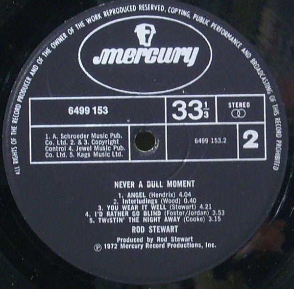 Rod Stewart – Never A Dull Moment, image 4