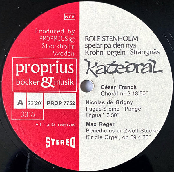 Rolf Stenholm – Katedral, image 5