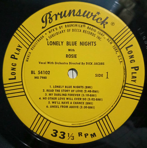Rosie – Lonely Blue Nights, image 3