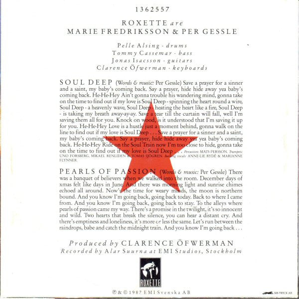 Roxette – Soul Deep, image 2