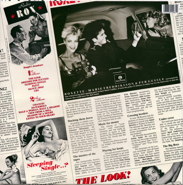 Roxette – Look Sharp!, image 2
