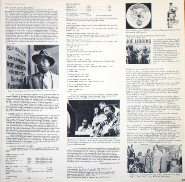 Roy Milton & His Solid Senders – The Grandfather Of R&B, image 3