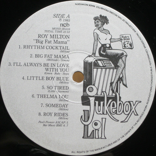 Roy Milton And His Solid Senders – Big Fat Mama, image 3