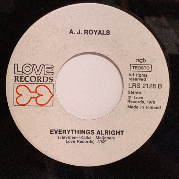 A. J. Royals – High / Everything's Alright, image 3