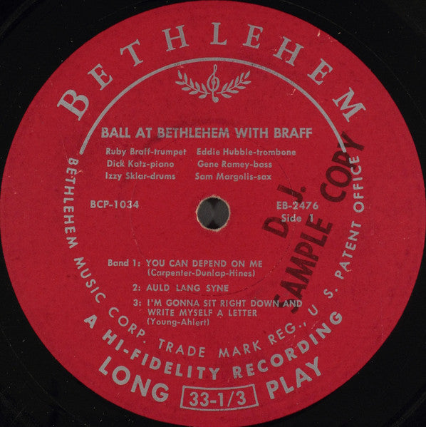 Ruby Braff – Ball At Bethlehem With Braff, image 3