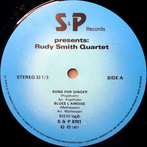 Rudy Smith Quartet – Stretching Out, image 3