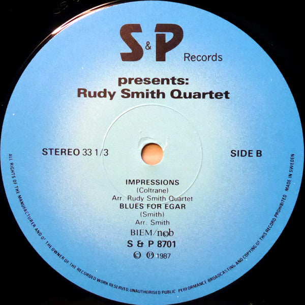 Rudy Smith Quartet – Stretching Out, image 4