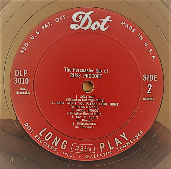 Russ Procope – The Persuasive Sax Of Russ Procope, image 4