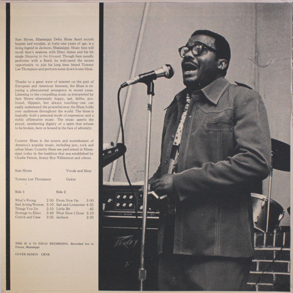 Sam Myers – Down Home In Mississippi, image 2