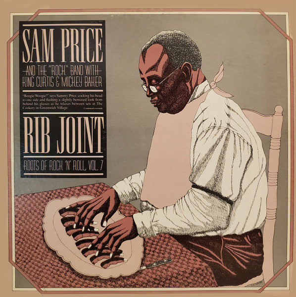 Front cover of Sam Price And The Rock Band – Rib Joint, Savoy Records, US, 1979