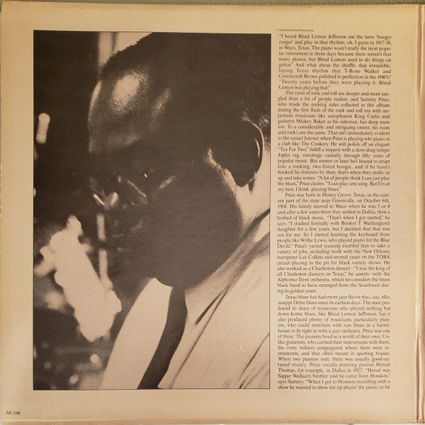 Sam Price And The Rock Band – Rib Joint, image 2