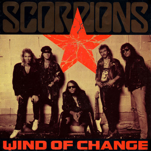 Front cover of Scorpions – Wind Of Change, Mercury, Europe, 1990