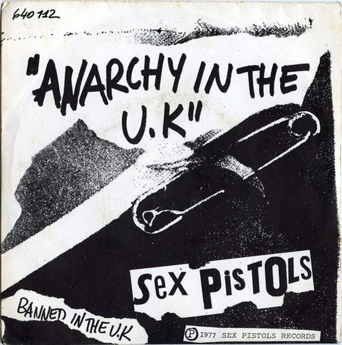 Front cover of Sex Pistols – Anarchy In The U.K, Sex Pistols, France, 1977