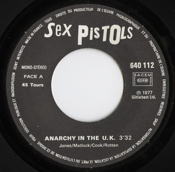 Sex Pistols – Anarchy In The U.K, image 3