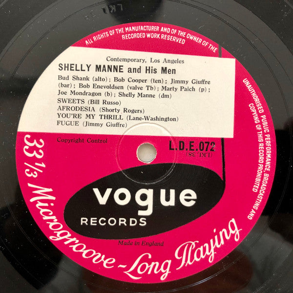 Shelly Manne And His Men – Shelly Manne And His Men, image 3