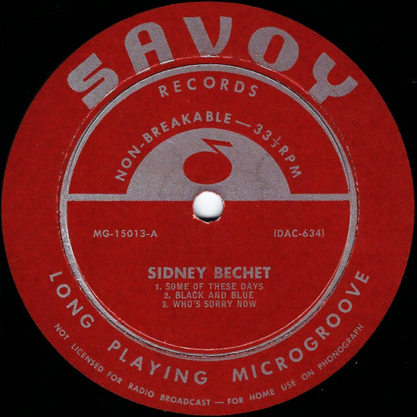 Sidney Bechet – Sidney Bechet, image 3