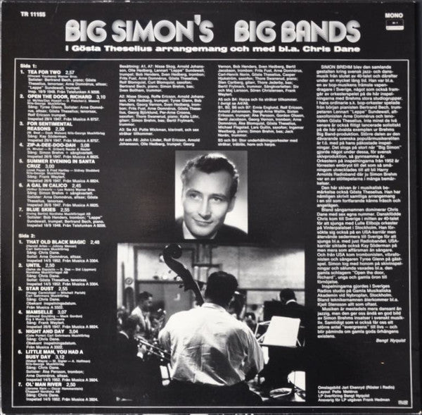 Simon Brehms Storband – Big Simon's Big Bands, image 2