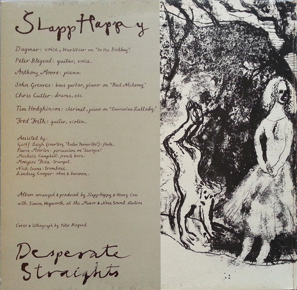 Slapp Happy / Henry Cow – Desperate Straights, image 2