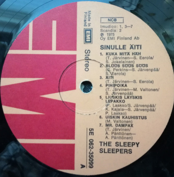 The Sleepy Sleepers – Sinulle Äiti, image 4