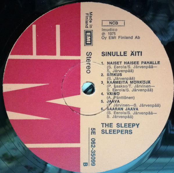 The Sleepy Sleepers – Sinulle Äiti, image 5