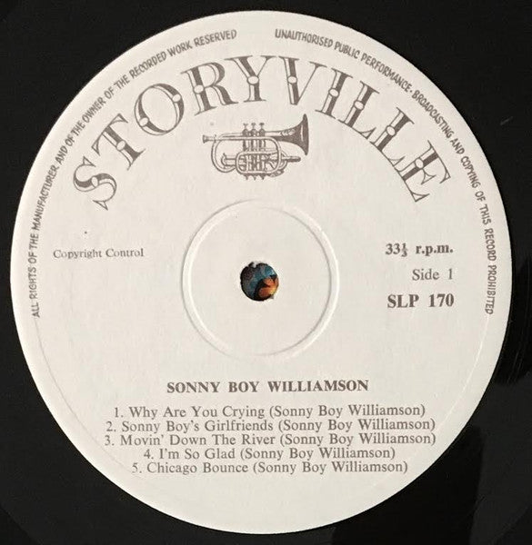 Sonny Boy Williamson – The Blues Of Sonny Boy Williamson (Vol.2), image 2