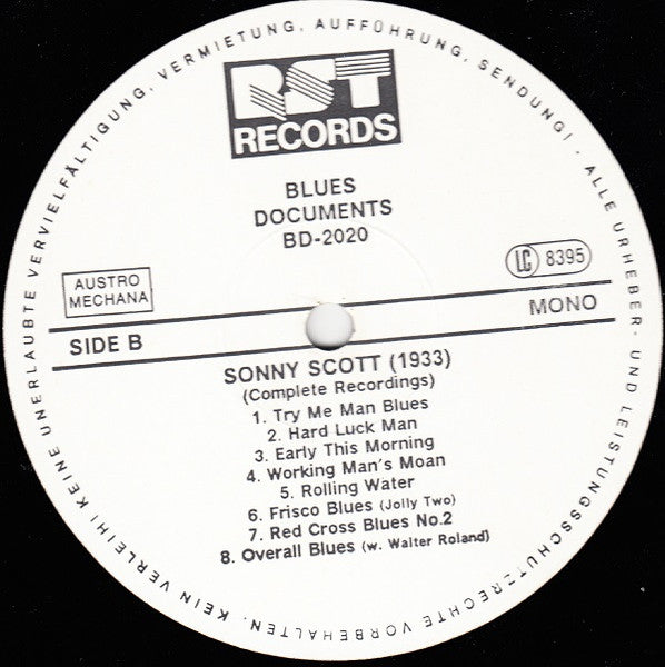 Sonny Scott – (1933) The Complete Recordings In Chronological Order, image 4