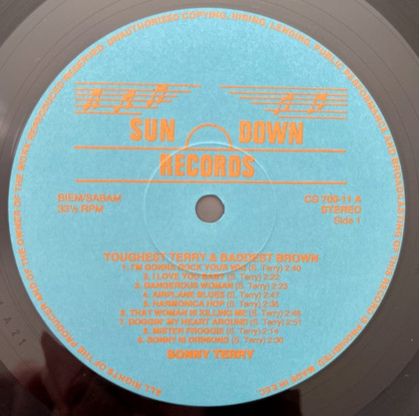Sonny Terry / Buster Brown – Toughest Terry & Baddest Brown, image 3