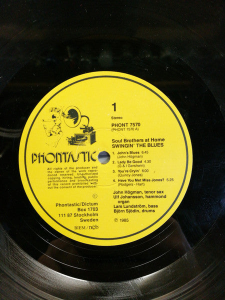 Soul Brothers At Home – Swingin' The Blues, image 3