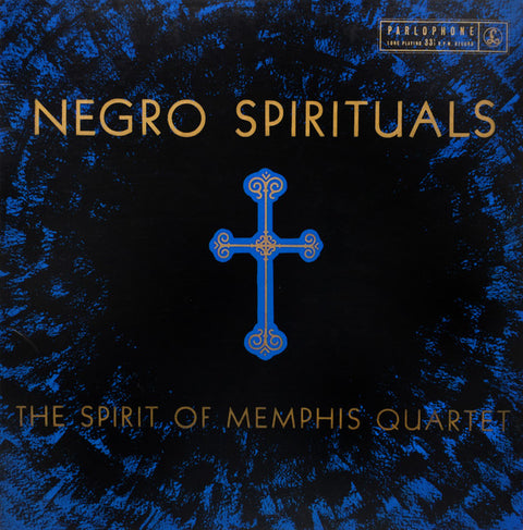 Front cover of The Spirit Of Memphis Quartet – Negro Spirituals, Parlophone, UK, 1958