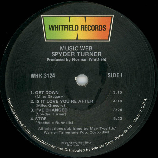 Spyder Turner – Music Web, image 3