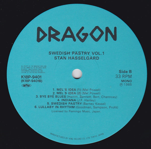 Stan Hasselgard & Wardell Gray With Benny Goodman Septet 1948 – Swedish Pastry Vol. 1, image 4