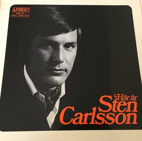 Front cover of Sten Carlsson – Här Är, Amigo, Sweden, 1969