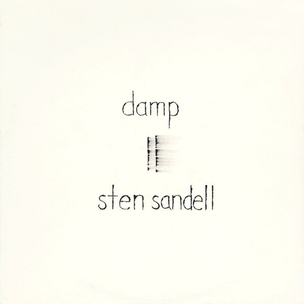 Front cover of Sten Sandell – Damp, Bauta Records, Sweden, 1985