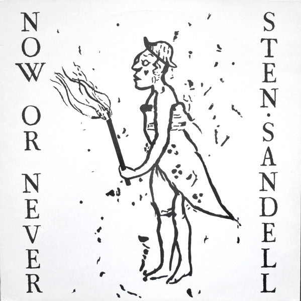 Front cover of Sten Sandell – Now Or Never, Bauta Records, Sweden, 1988