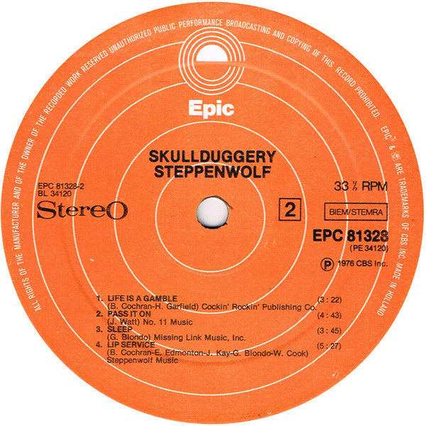 Steppenwolf – Skullduggery, image 4