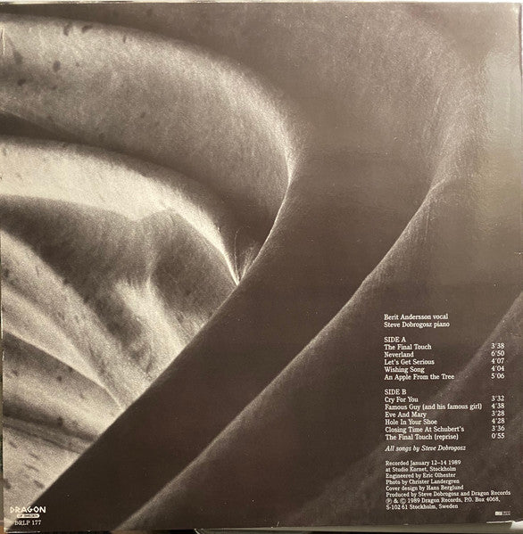 Steve Dobrogosz, Berit Andersson – The Final Touch, image 3