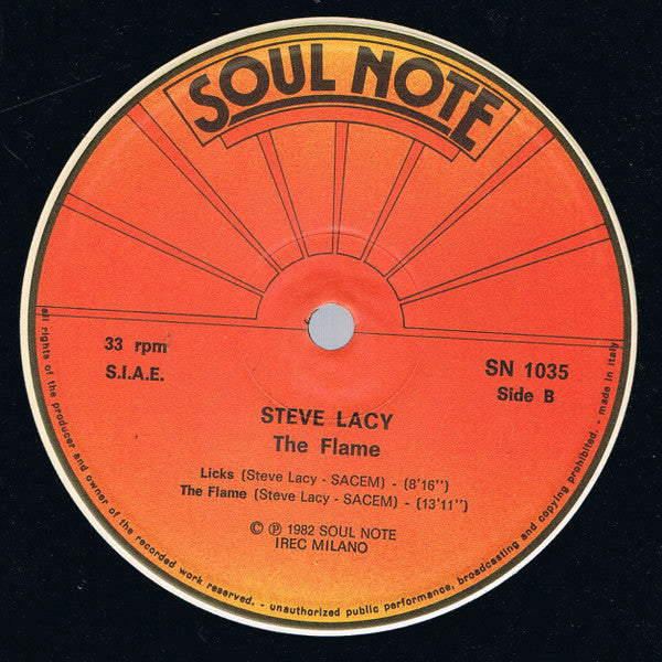 Steve Lacy Feat. Bobby Few And Dennis Charles – The Flame, image 4