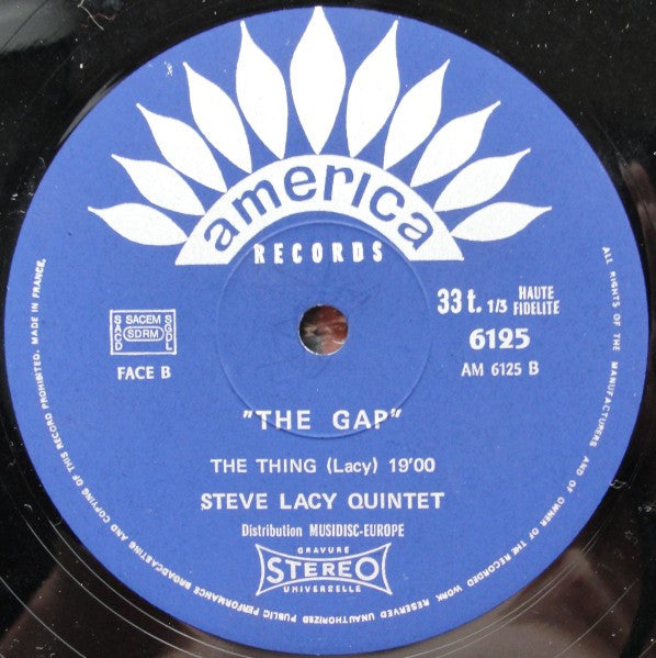 Steve Lacy Quintet – The Gap, image 4