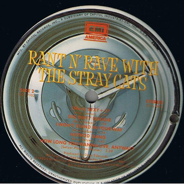Stray Cats – Rant N' Rave With The Stray Cats, image 4