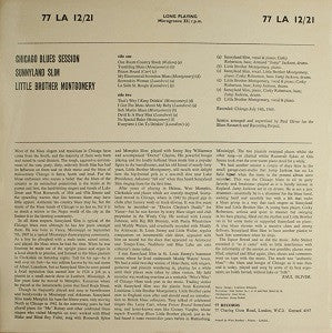 Sunnyland Slim And Little Brother Montgomery – Chicago Blues Session, image 2