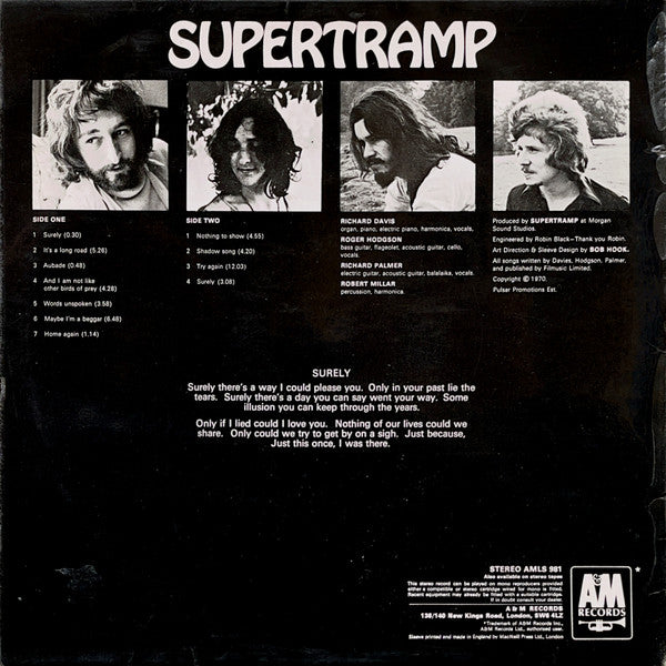Supertramp – Supertramp, image 2