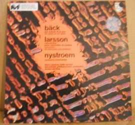 Front cover of Bäck / Larsson / Nystroem – Bäck - Larsson - Nystroem, Philips, France